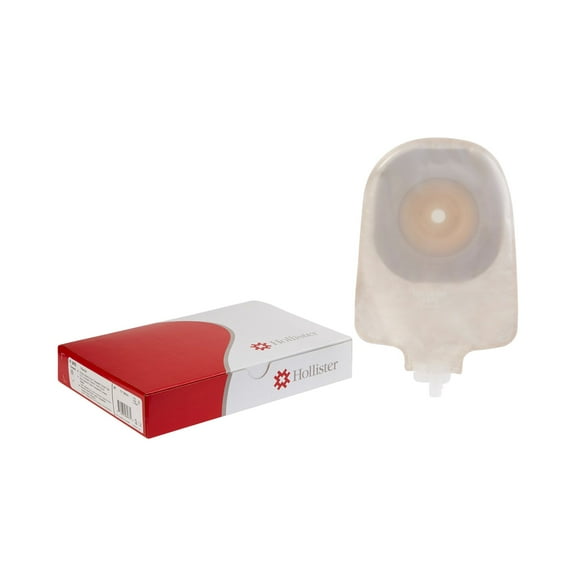 Premier Urostomy Pouch Drainable up to 1.5" Stoma 9"L 1pc System Ultra Clear 8478, 5 Ct