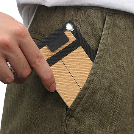 ZToonmas Outdoor Portable Card Clip Mini Multi-Functional Card Pouch Waist Pack Expanded Gear Hanging Pouch Tool Storage Bag