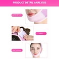 thumbnail image 6 of Mcolor Reusable V Line Mask Facial Slimming Strap Double Chin Reducer Chin Up Mask Face Lifting Belt V Shaped Slimming Face Mask, 6 of 9