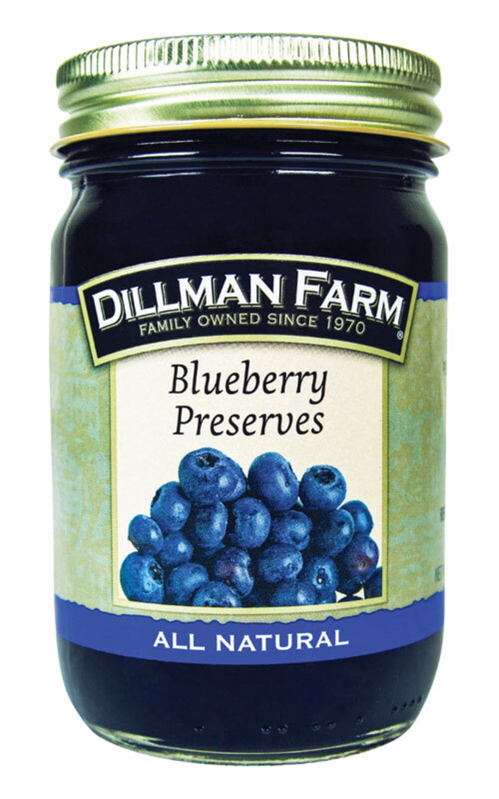 Dillman Farm 21261 Blueberry Preserves 16 oz - pack of 6