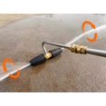 thumbnail image 2 of Tool Daily Pressure Washer Gutter Cleaner Attachment 2 Rotating Turbo Nozzles 1/4" Quick Connect 3300 PSI, 2 of 6
