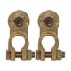thumbnail image 3 of 2x tuerca marina latón cobre Terminal de batería poste cabeza de batería abrazaderas Clips conector positivo negativo, 3 of 5