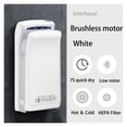 thumbnail image 2 of 1800W Automatic Jet Hand Dryer With Vertical Slim Double For Commercial Wall Mounted Electric Fast Drying For Toilet ,High-Speed Drying, 2 of 7