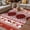 Red, variant on Turquoise Boho Outdoor Rug for Patio/Deck/Porch, Non-Slip Large Area Rug 5 x 8 Ft, Southwest Aztec Tropical Tree Animals Motifs Indoor Outdoor Rugs Washable Area Rugs, Camping Rug Carpet Runner