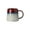 D #4, variant on Ceramic Gradient Coffee Mug - 16oz Insulated Wide Mouth Cup for Hot & Cold Drinks - Ergonomic Handle, Easy to Clean - 9x10cm, 551g - Home & Office Use