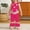 Hot Pink, variant on BRGZLK Toddler Baby Girls Outfit Summer 2026 Cute 3D Crochet Floral Waffle Tassel Tops and Flare Pants Trendy Comfortable Clothes Beige 9-12M