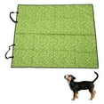 thumbnail image 6 of Unique Bargains 1 Pc Durable Pet Car Seat Cover for Pet Cloud Pattern Green, 6 of 6