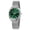 Green, variant on Silver Watch for Women, Casual Ladies Analog Quartz Watch with Stainless Steel Mesh Band, Waterproof, Small Seconds Hands-Dial, Classic Womens Wristwatch Gifts (White)