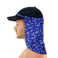 thumbnail image 2 of Sun Protection Neck Drape UV Hat Draps Paisley Neck Protector Face Neck Cover for Women Men Fishing Outdoors, 2 of 8