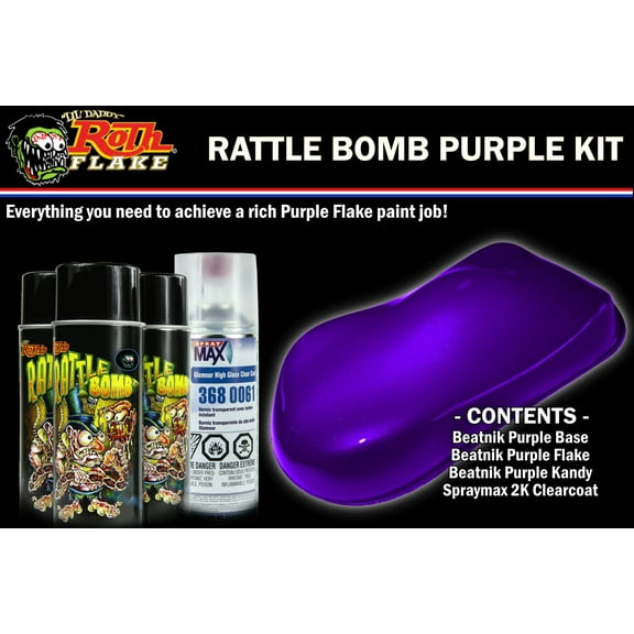 RATTLE BOMB KIT Purple Kit