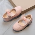thumbnail image 6 of EnJoCho Girls Dress Shoes Wedding Bowknot Girl Leather Shoes Princess Party School Shoes Low Heel for Kids Little Girl Summer Casual Party Shoes, 6 of 6