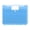 blue, variant on 3 Hole A4 Document Pouch with Label Window and Snap Closure for Office School, Transparent File Folder for Papers and Study Materials, Durable Lightweight Storage