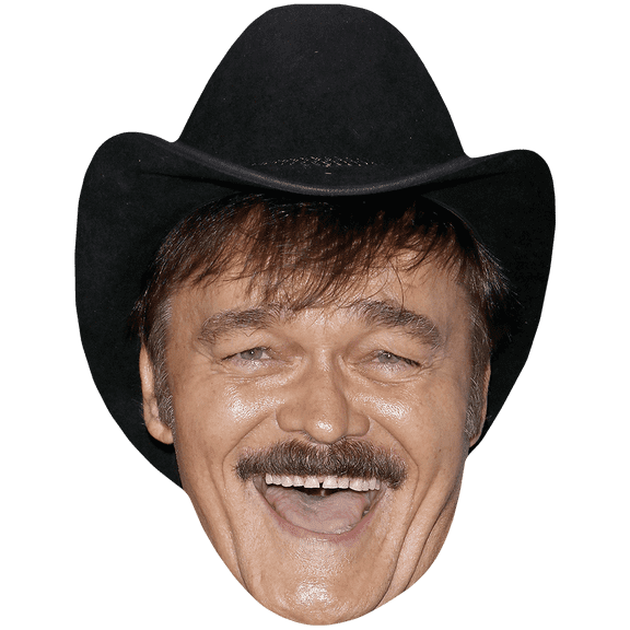 Randy Jones (Laugh) Celebrity Mask, Flat Card Face, Fancy Dress Mask