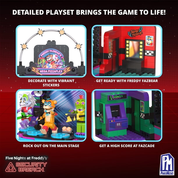 Freddy' Pizzaplex Playset | Classroom play blocks - Walmart