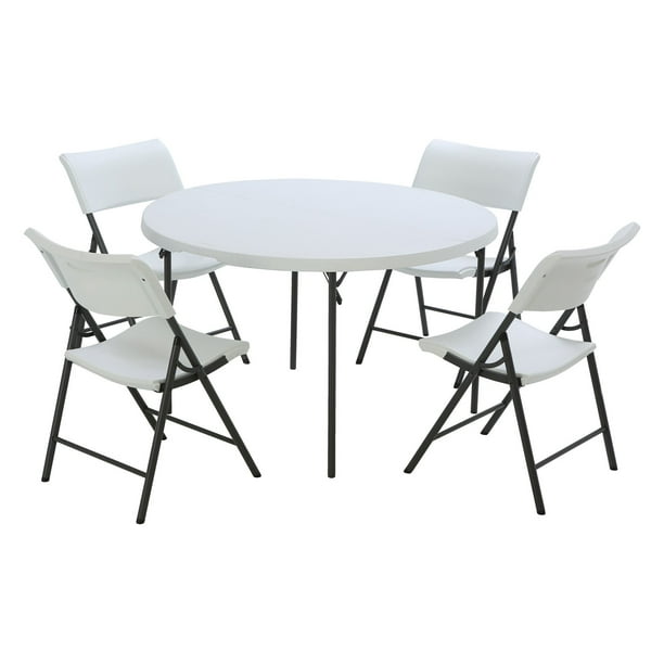 Lifetime S 48 In Round Fold, Lifetime Round Tables And Chairs