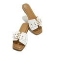 thumbnail image 4 of Soda Flat Adjustable Strap Sandal, 4 of 5