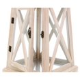 thumbnail image 4 of Kieragrace Muskoka Mayer Engineered Wood and Glass Lantern in Washed White, 4 of 7