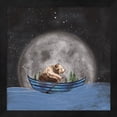thumbnail image 1 of Great Art Now Bear Rowing in the Sea by Rachel Nieman, Framed Wall Art, 13.25W x 13.25H, 1 of 3