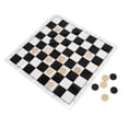 thumbnail image 1 of International Damier, Ensemble Complet de Pièces de Damier pour Échiquier Antidérapant pour Fêtes, 1 of 8