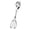 A, variant on Stainless Steel Scissor Style Buffet Tongs for Food Serving, Catering BBQ Clamps and Salad Servers, Non-Slip Kitchen Utensil