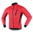 thumbnail image 1 of Cycling Bike Jacket for Men Winter Thermal Fleece Long Sleeve Bicycle Jersey Windproof Breathable Reflective Riding Running Jacket Coat, 1 of 7