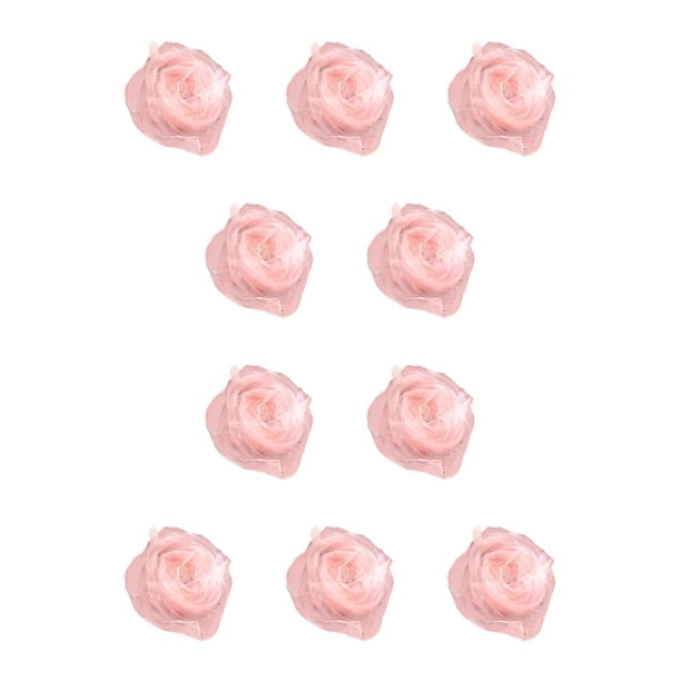 Minnieouse Pañuelo cuadrado, pañuelo de gasa, accesorios de tela, ropa de moda para niños de jardín de infantes para representaciones Color carne 60*60cm 10piezas