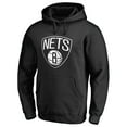 thumbnail image 2 of Men's Black Brooklyn Nets #1 Dad Pullover Hoodie, 2 of 3