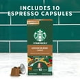 thumbnail image 2 of Starbucks by Nespresso Original Line, House Blend, Medium Roast Nespresso Pods, 10 Count, 2 of 9