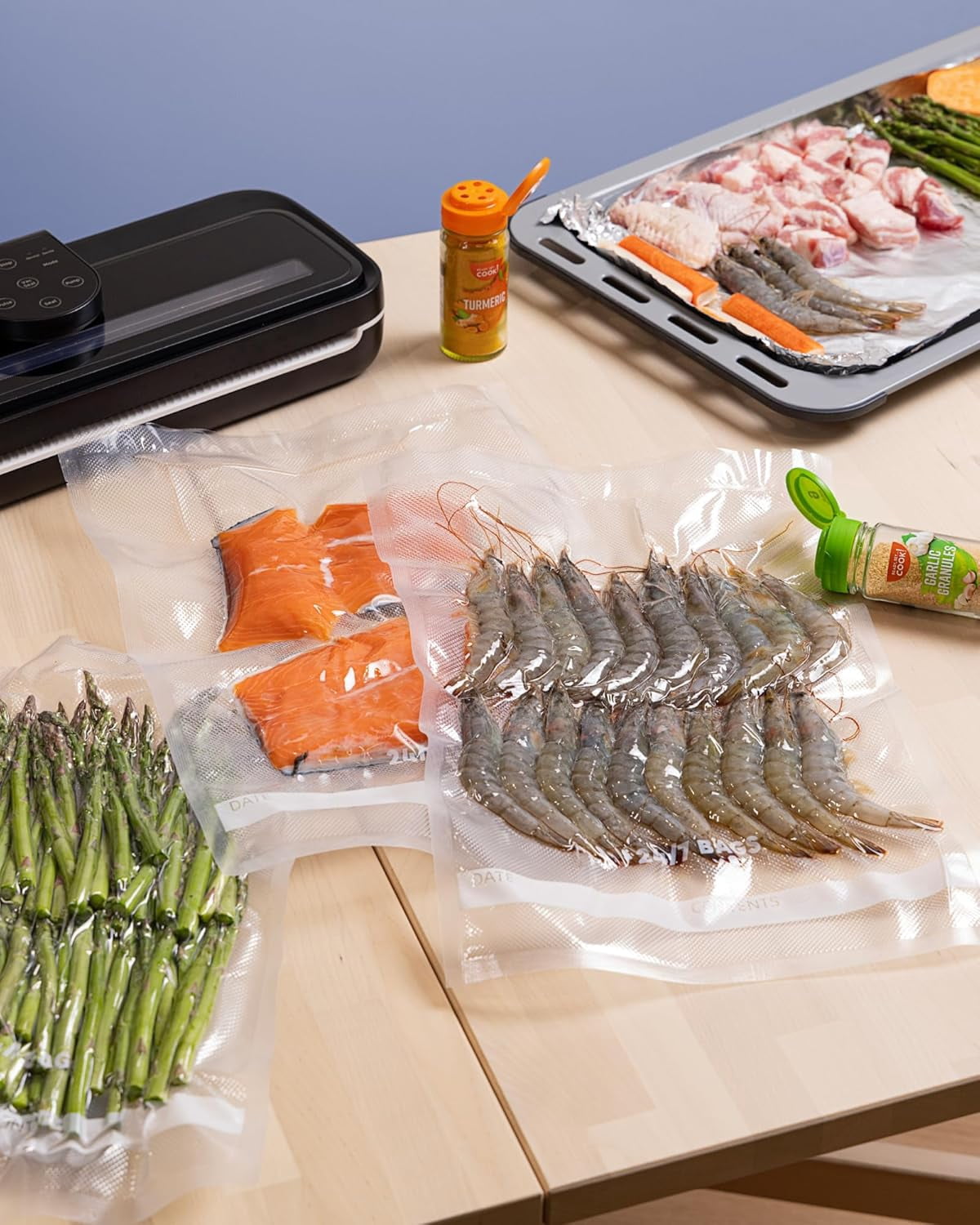 Vacuum Sealer Machine, 4 in 1, One Touch Easy to Use, Moist and Dry with External Vacuum Option