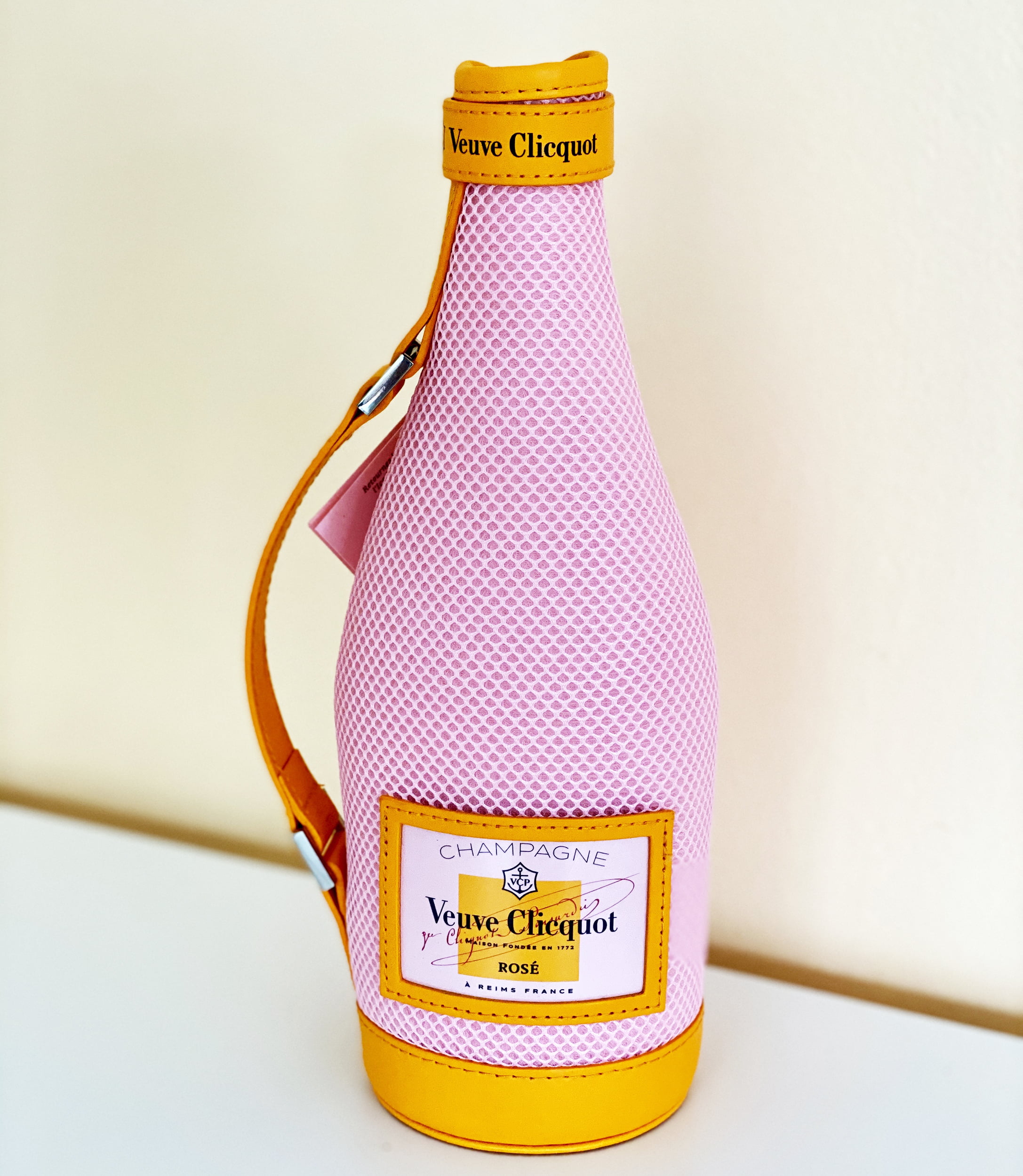 Veuve Clicquot Champagne Bottle Holder Koozie Brut Insulated Jacket