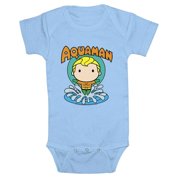 Infant's Justice League Chibi Aquaman Bodysuit