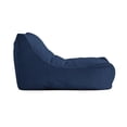 thumbnail image 4 of Loungie Resty Nylon Bean Bag Chair Navy, 4 of 8