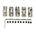 thumbnail image 3 of Universal Joint Couplings, Wear Resistant 2mm Universal Joint Shaft Coupling Arbitrary Bending Angle 2 Section  For Motors, 3 of 8