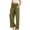 21-Army Green, variant on Palazzo Pants for Women Dressy Regular Fit Long Pants Lounge Trousers Sweatpants Casual Loose Baggy Yoga Pants High Waisted Summer Ankle Length Workout Pants with Pockets Solid Athletic Pants