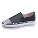 thumbnail image 2 of Zapatillas sin cordones a la moda para mujer, zapatos informales planos con plataforma brillante y diamantes de imitación para mujer Wmkox8yii  nm10714, 2 of 8