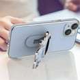 thumbnail image 3 of Funda con soporte oculto Astronaut compatible con iPhone 13 Pro Max/13 Pro/13, carcasa protectora de Tpu galvanizada (blanco) Sincero Electrónica, 3 of 5