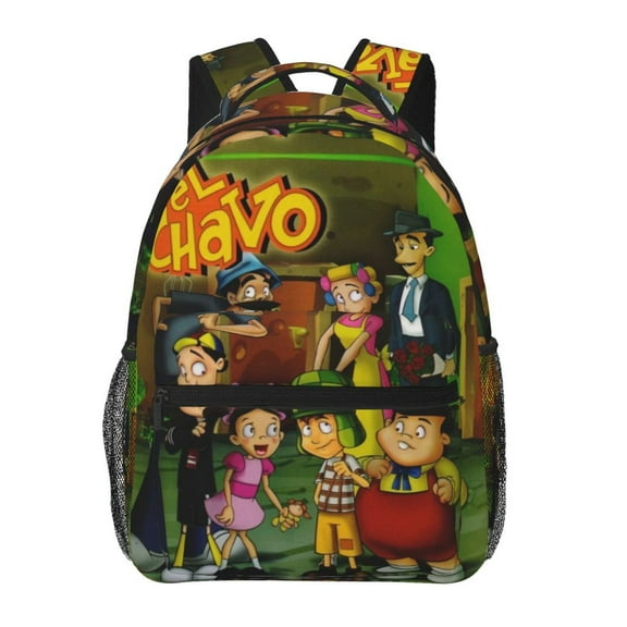 El Chavo Casual Backpack Bookbag Fashion Unisex Laptop Shoulders Backpacks For Travel College Sport