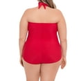 thumbnail image 3 of Simply Slim Women's and Plus Glam Sheath One Piece Swimsuit, Sizes M-3X, 3 of 4