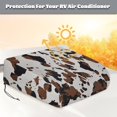 thumbnail image 2 of Housse de Climatiseur Imprimé Vache Compatible avec Remorque de Voyage Extérieure Protection AC pour Toit de Voyage Facile à Installer, 2 of 7