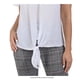 thumbnail image 4 of Blusa Simply Basic Talla G Campesina Estampada Blanco, 4 of 4
