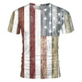 thumbnail image 4 of Eashery Mens T-Shirts Short Sleeves Independence Tops Casual Tank Tops Men Graphic White L, 4 of 4