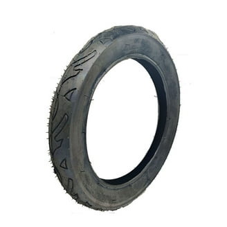 MGDC 14x2.125 Electric Bike Tire - Tubeless Knobby Tire For E-Scooters & E-Bikes, Black