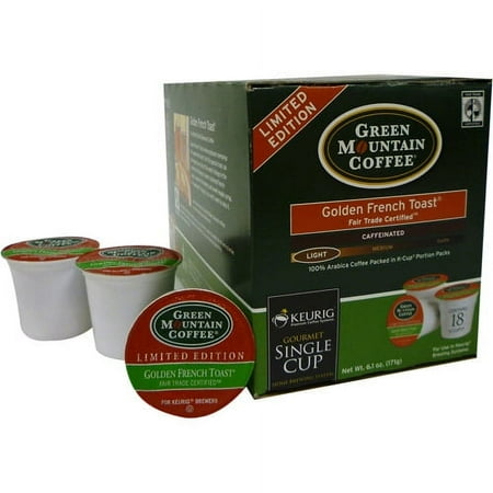 Keurig K-cups Green Mountain Golden Fren