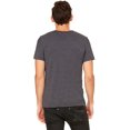 thumbnail image 5 of Bella Canvas Mens Jersey V-Neck Tee, XS, Dark Grey Heather, 5 of 5