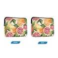 thumbnail image 7 of FORMRS 13-13.3 inch Laptop Sleeve Case Soft Carrying Quilted Computer Bag Cover, Citrus Leaves, 7 of 7