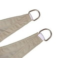 thumbnail image 4 of Autoez Triangle Sun Shade Sails 10' x 10' x 10' Waterproof UV Block Shelter, 4 of 5