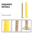 thumbnail image 3 of SKISUNO 100Jgo Tornillo De Expansión Con Cuerpo De Acero Para Fijación Amarillo, 3 of 8