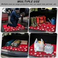 thumbnail image 3 of Qpednta Universal Red Ladybug Trunk Cargo Liner Anti-Slip All Weather 29"x39", Durable Anti-Slip Backing Rear Trunk Protector All Weather Protection for Most Vehicles, 3 of 7