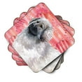 thumbnail image 2 of Moscow Watchdog Love Foam Coaster Set of 4 Red, 2 of 3