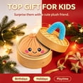 thumbnail image 4 of Giant Plush Dumpling Pillow Cute Stuffed Animal Soft Cushion Home Decor for Bedroom Sofa, 4 of 9